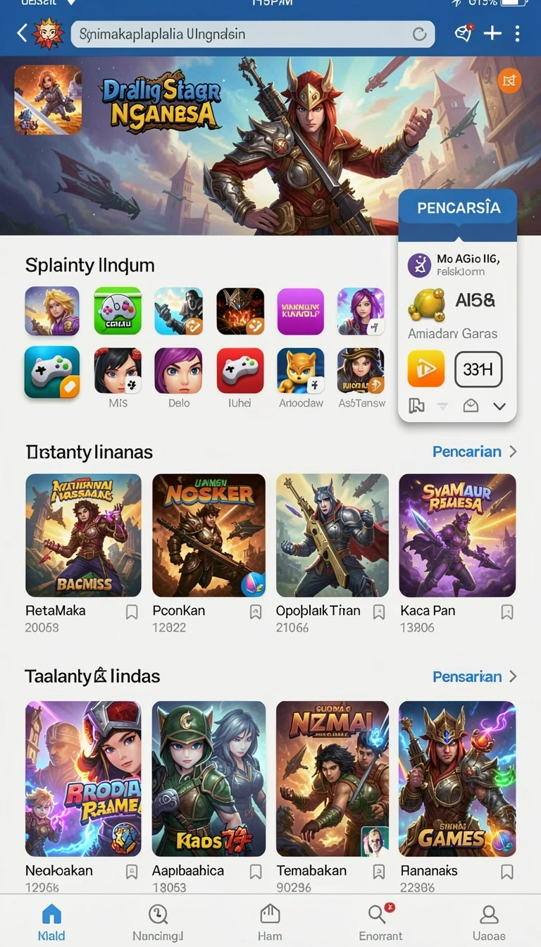 Screenshot planet77 nomor 1